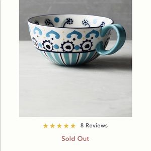 Anthropologie Agean mugs